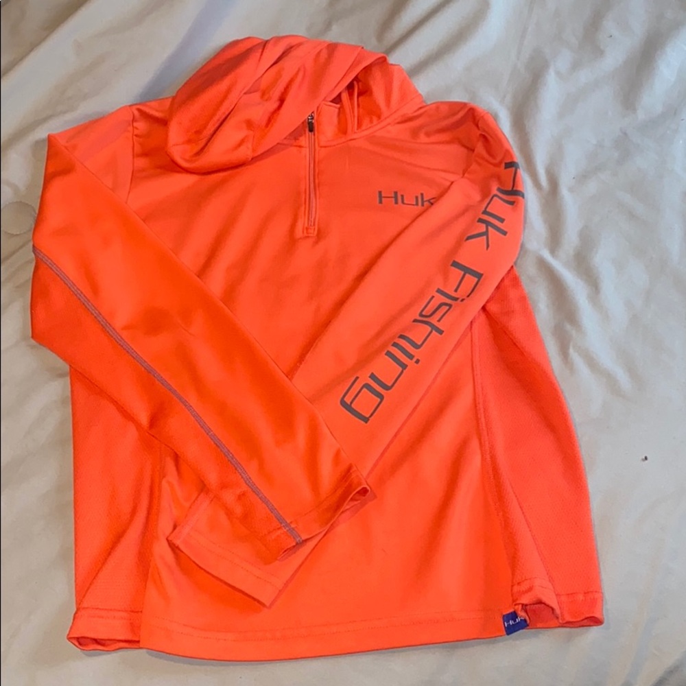 HUK Ladies 1/4Zip Lightweight Pullover